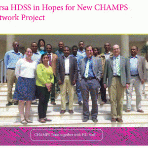 CHAMPS  Network team met with Haramaya university's president, vise-president and directors on 3rd Nov, 2016